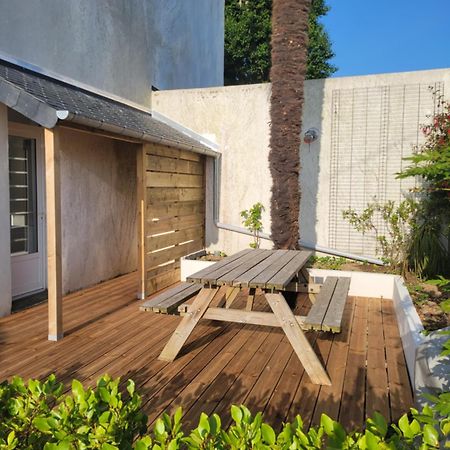 Charmant Studio, Avec Cuisine Et Espace Exterieur Plouguerneau Ngoại thất bức ảnh