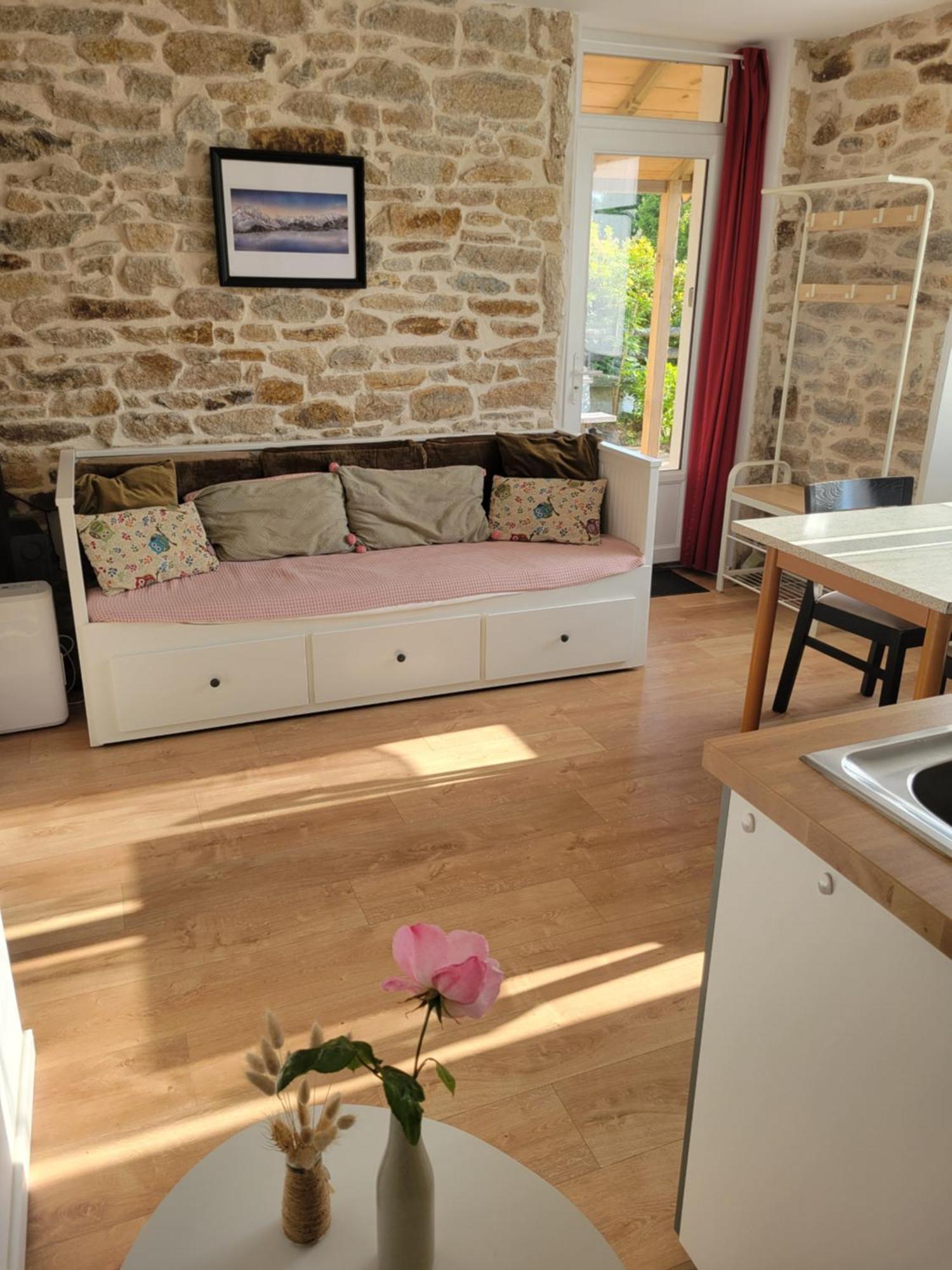 Charmant Studio, Avec Cuisine Et Espace Exterieur Plouguerneau Ngoại thất bức ảnh